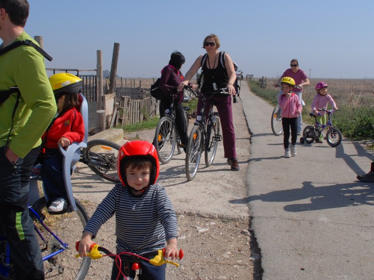 Excursiones en bicicleta por las lagunas del Delta del Ebro